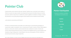 Desktop Screenshot of pointerclubhispano.es